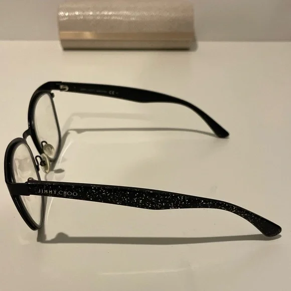 🚫SOLD🚫 Jimmy Choo Eyeglass Frames JC189 NSB 140 - Picture 3 of 15